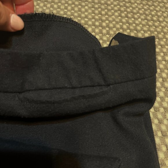 Cristopher& banks black dress pants size 6 short. - Picture 6 of 11